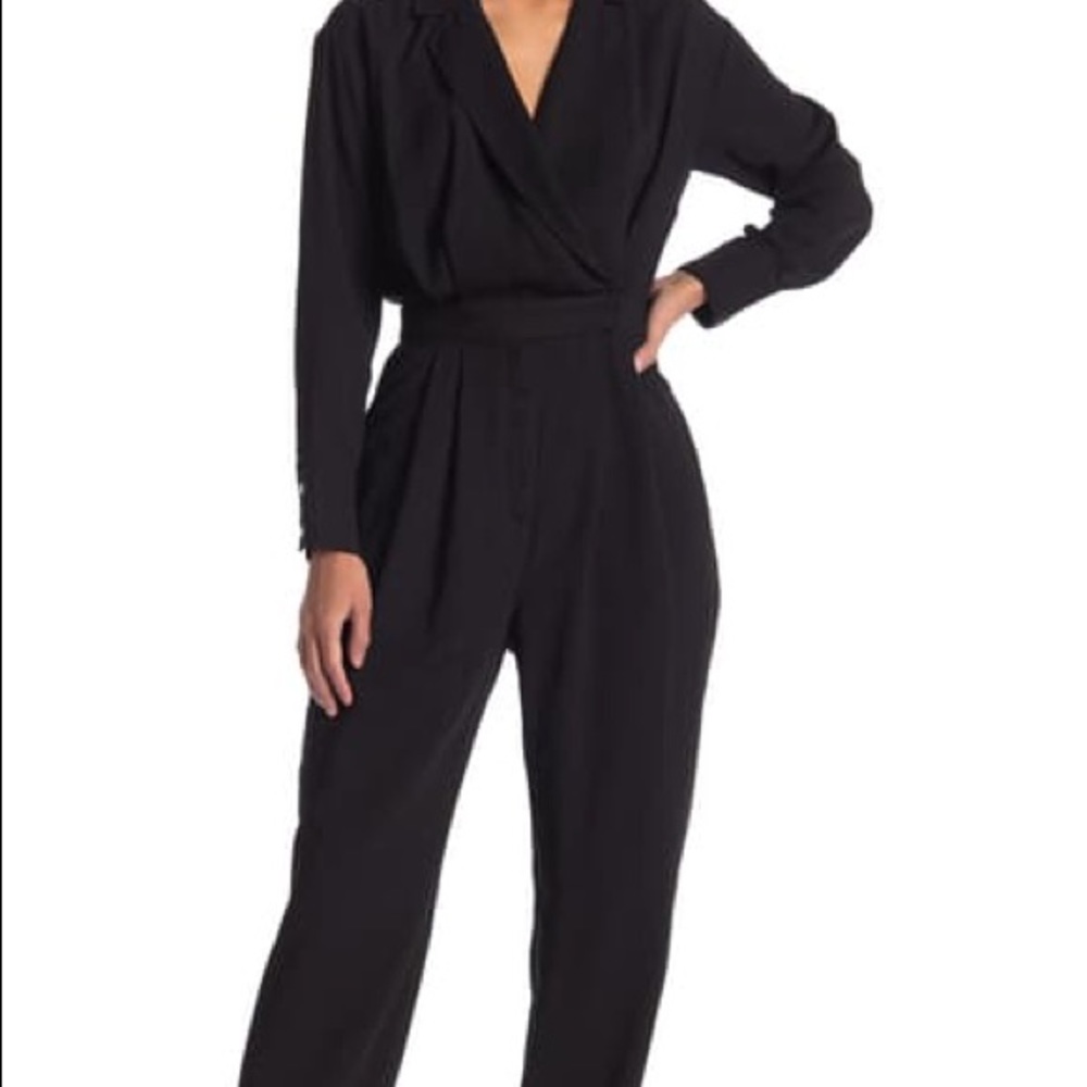 Love+Harmony Woven Long Sleeve Jumpsuit S